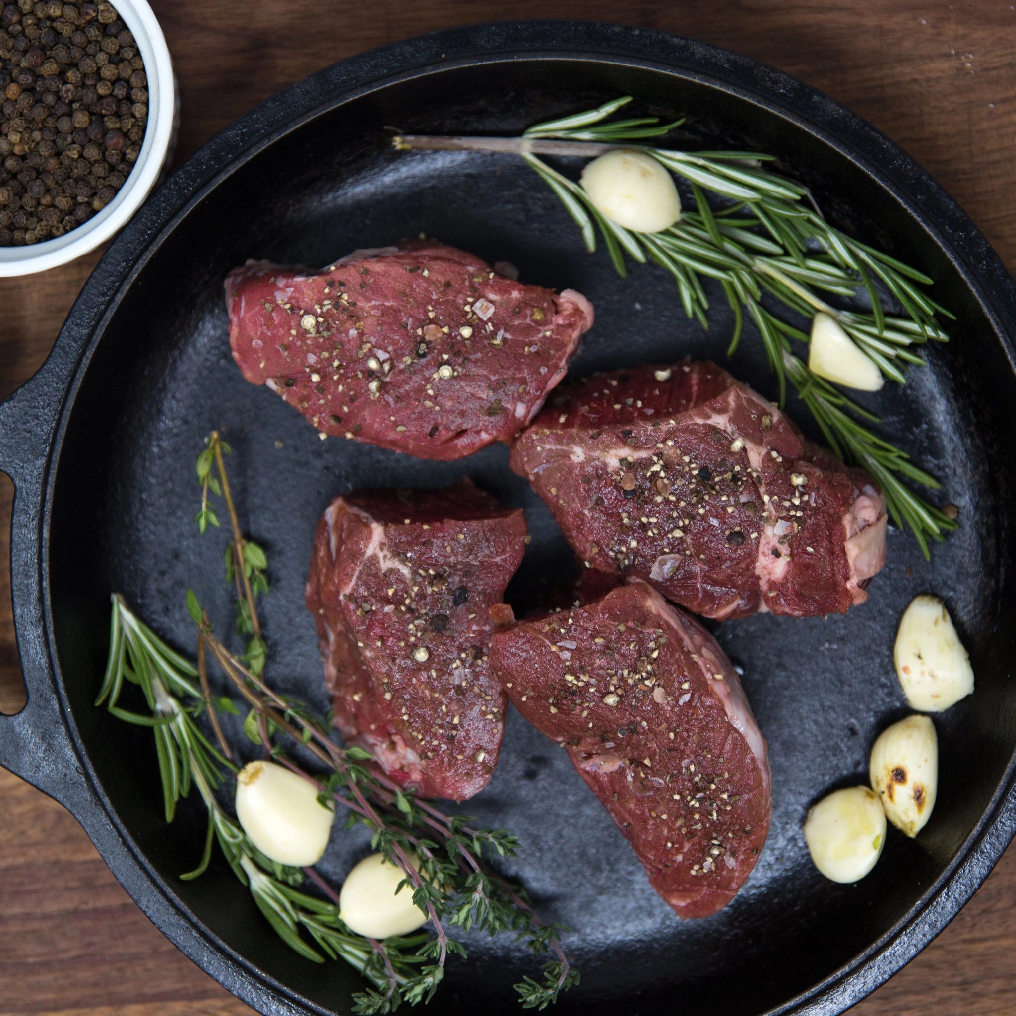 Meat Single Cooked Single Serving Beef Tenderloin (Filet) – Native Acres Meat Company